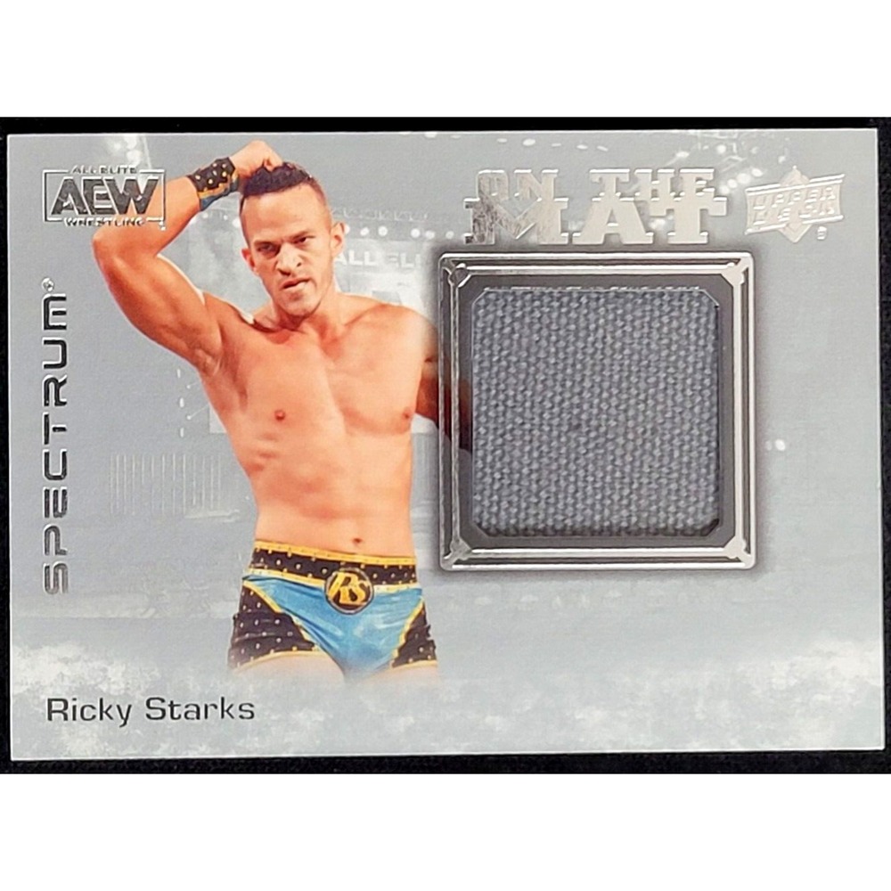 2021 UPPER DECK AEW SPECTRUM CHRIS JERICHO ON THE MAT ALL ELITE WRESTLING
